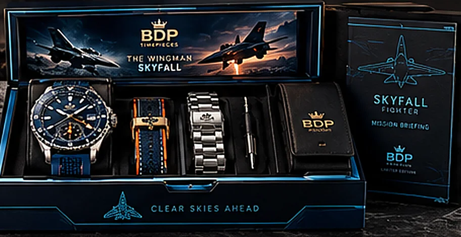 Skyfall box set with blue interior